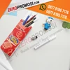 souvenir ulang tahun tempat pensil kotak rakit custom bahan pvc murah-2