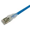 amp commscope patch cords cat 6a s/ftp lszh blue 1m kabel lan
