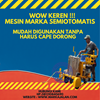mesin preheater marka jalan, cat marka