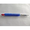 goodway gtc-211q tube cleaning brush, blue nylon-3