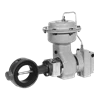 ptfe/pfa lined rotary 3335 - lined butterfly control valve - samson