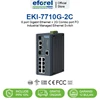 managed ethernet switch 8 port gigabit lan 2 fo advantech eki-7710g-2c