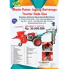 mesin panen jagung bertenaga tractor roda dua - alat pertanian