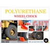sfl03p wheel chock polyurethane 20 ton /ganjal ban truck polyurethane-1