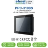 fanless panel pc industrial 10.4 led intel celeron advantech ppc-3100s