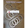 solid metal copper gasket