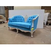 sofa ruang tamu warna biru cantik vilona kerajinan kayu-1