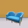 sofa ruang tamu warna biru cantik vilona kerajinan kayu