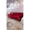 sofa ruang tamu minimalis warna merah kerajinan kayu-1