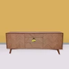 cabinet minimalis terbaru bermotif cantik kerajinan kayu
