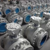 trunnion and floating ball valve