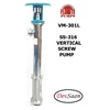 ss-316 vertical screw pump vm-301l pompa drum - 2 inci (barrel pump)