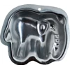 cetakan kue bentuk gajah, aluminium - 80071-1
