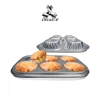 mini brioche pan 6 pcs, cetakan kue aluminium, 50010-3