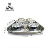 rose pan 6 in 1, cetakan kue bunga rose aluminium, 50017-1