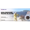 high pressure water sand blasting hawk 300 bar -27 lt/m