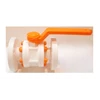 ball valve polypropylene 1.5 inci flange jis 10k - 40 mm-1