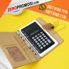 souvenir buku agenda kulit kalkulator custom promosi-2