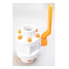 ball valve polypropylene 2 inci bspt thread - 50 mm drat bspt