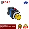 idec illuminated push button aln-22611 twn series dia 30mm