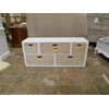 cabinet minimalis warna putih laci rotan kerajinan kayu-1
