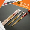 promosi peralatan makan souvenir sumpit custom dengan packaging mika-4
