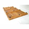 teak shower mat for indoor / outdoor use, aksesoris kamar mandi-1