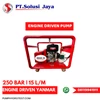 pompa 250 bar diesel yanmar 10 hp | pt solusi jaya | hawk italy