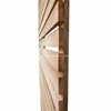 horizontal wood screen, wood fence home decoration, kerajinan kayu-3