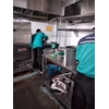 bersih - bersih dapur hotel kelapa gading-2