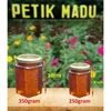madu sarang / honey comb / pure honey kemasan hexagonal kaca-7