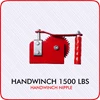 handwinch nipple system - handwinch 1.500 lbs