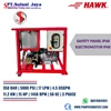 hydrotest 350 bar safety panel ip65 hawk pump italy