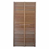 horizontal wood screen, wood fence home decoration wood panels merbau-2