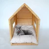 new design luxury rattan pet bed, pet beds dogs and cats bed-5
