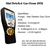 alat detektor gas ozone 03 (ozone gas tester)