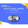 black steel casing pressure gauge