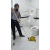 cleaning service double check toilet female lobby utama