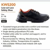 sepatu safety shoes kings honeywell kwd 200 x original