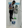 cleaning service sweeping ruangan tindakan di widya chandra jakarta