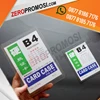 plastik mika id card case uk.b4 tempat tanda pengenal murah-1