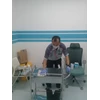 office boy/girl dusting meja stanles ruangan vaksin 16/05/2022