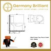 germany brilliant toilet closet duduk gbctw005-or seat cover orange-2