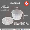 thinwall aeco cup / wadah makanan / food container-2