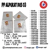 plastik pp alpukat dus / plastik bening / plastik loundry / plastik es-1