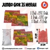 jumbo giok 35 merah / kantong plastik