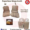paperbox mega kraft / paperbox coklat