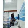 office boy/girl dusting tempat tisu ruang dokter 14/6/2022