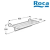 roca hotels 2.0 - combination towel shelf and towel bar-1