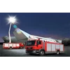 lighting fire fighting vehicle